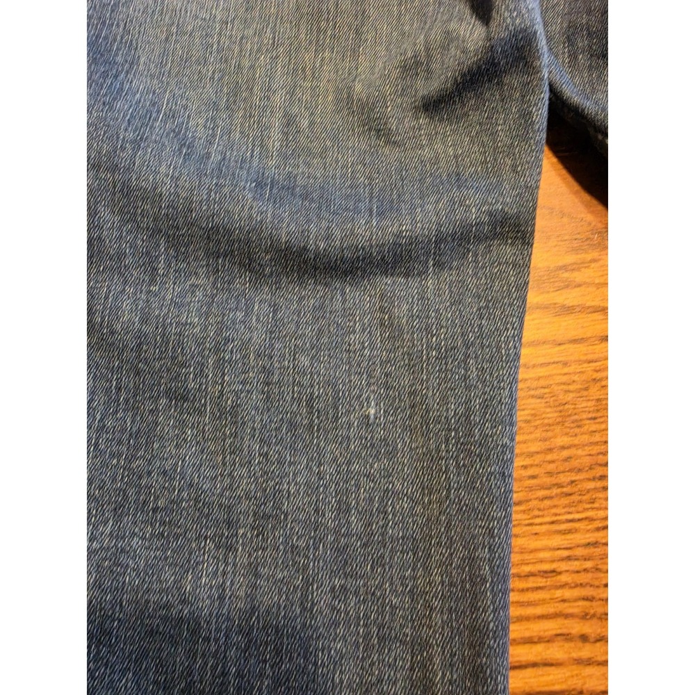 Sezane Jeans Womens Size 26 Dark Wash Mid Rise Skinny Raw Hem Stretch Denim - Picture 11 of 11